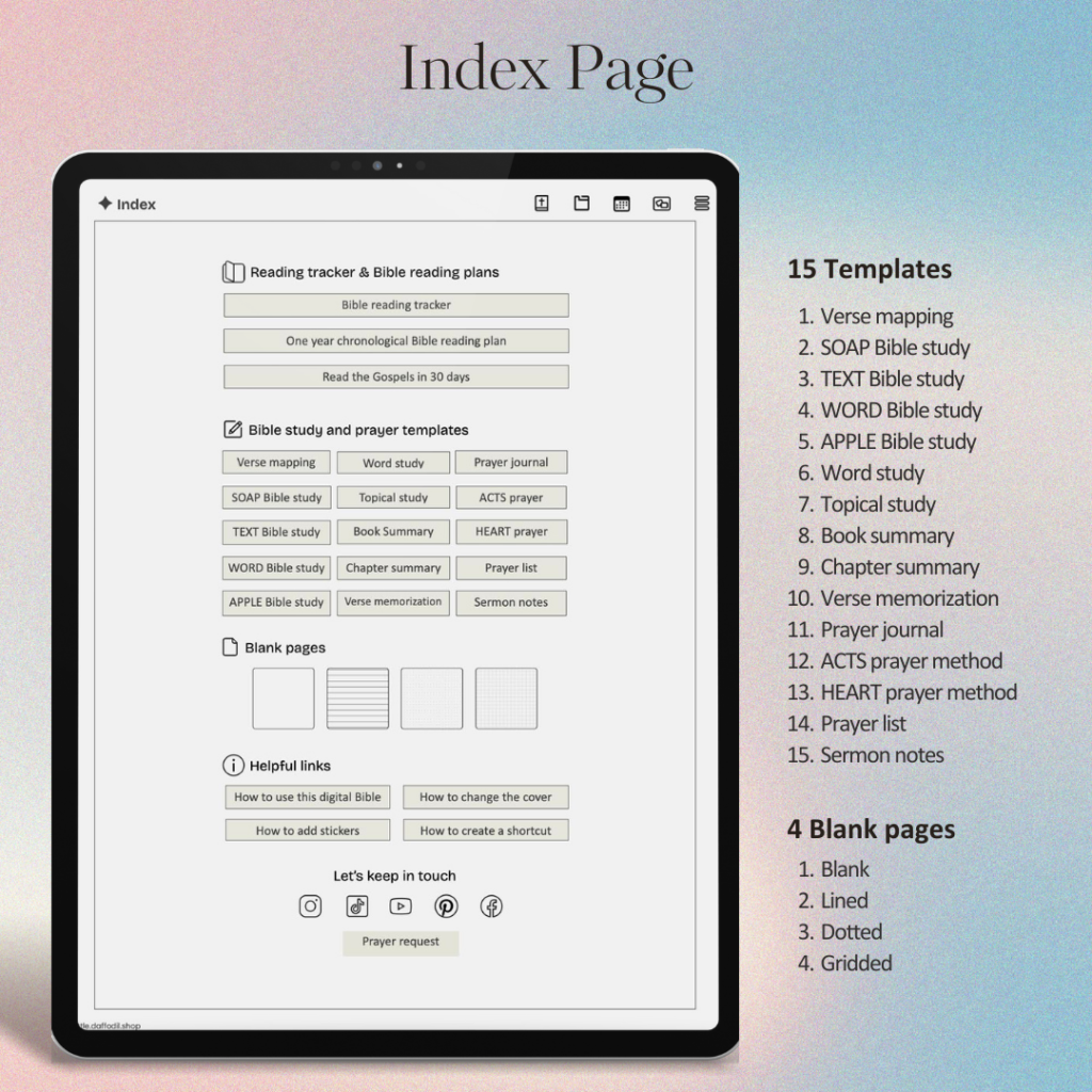 Rejoice ALWAYS Digital Journaling Bible