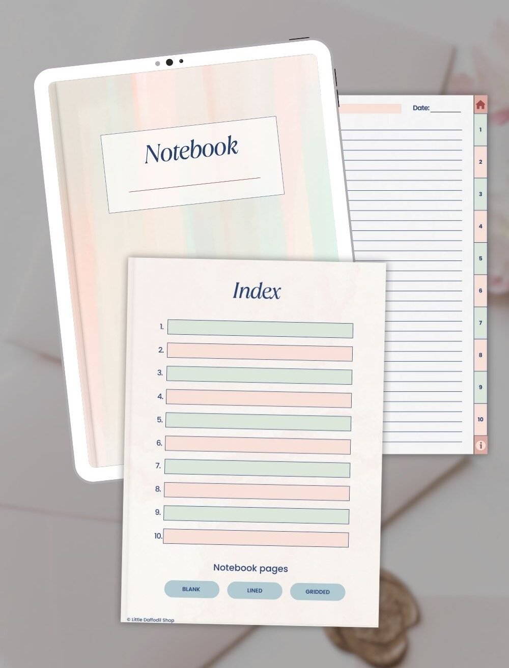 Free sermon notes printable - red