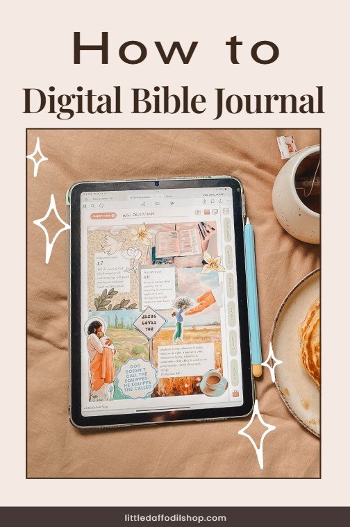 How to digital bible journal