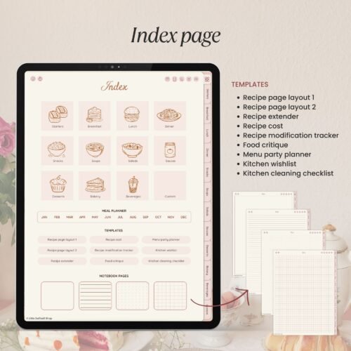 Bon appétit | Digital Recipe Book