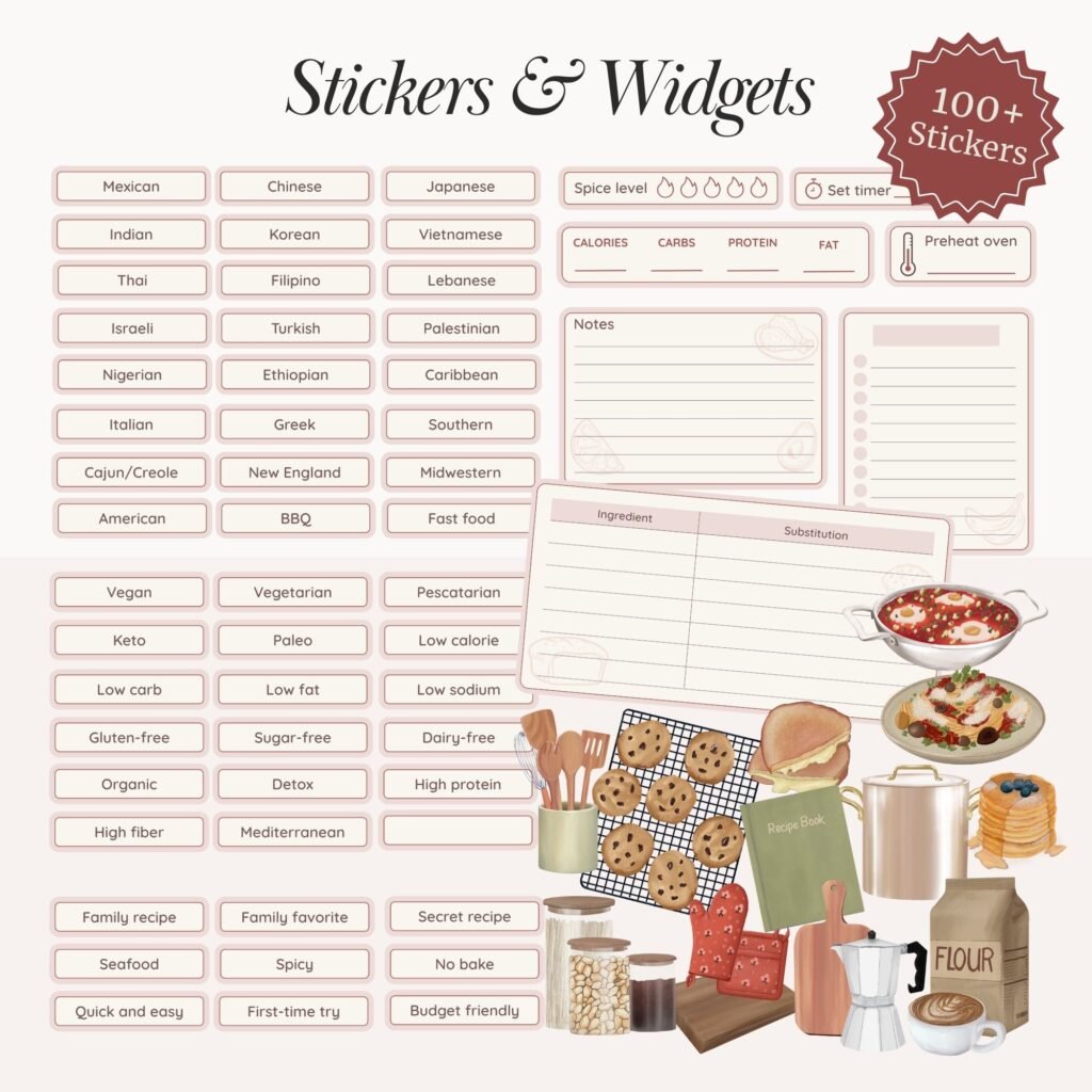 Bon appétit | Digital Recipe Book