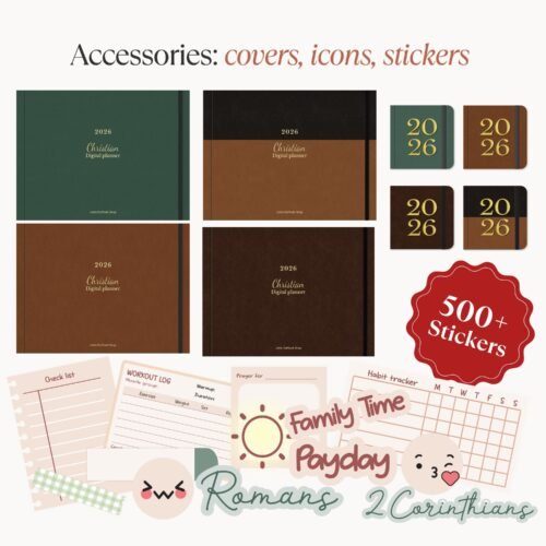 2026 Christian digital Planner
