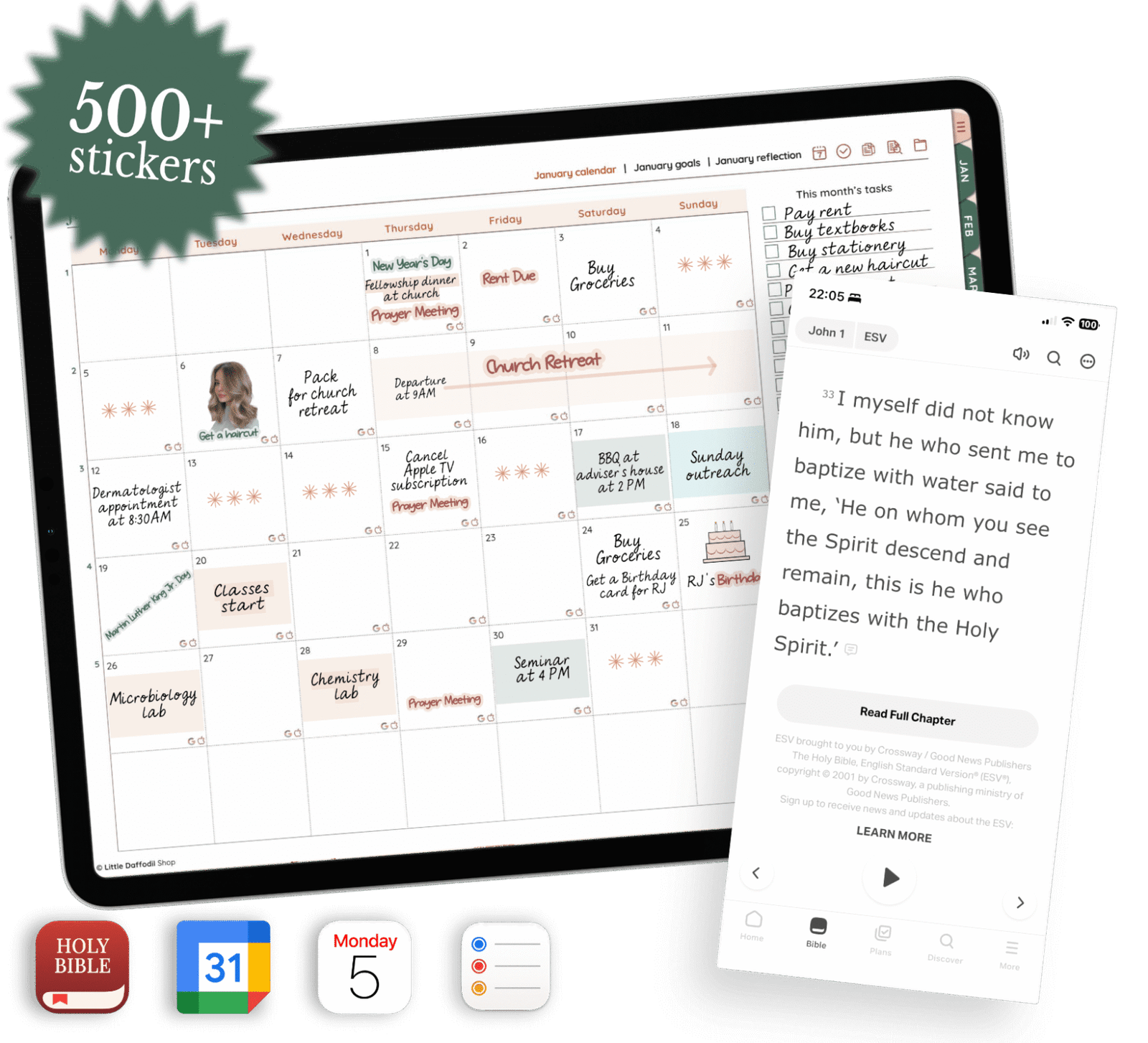 digital journaling Bible