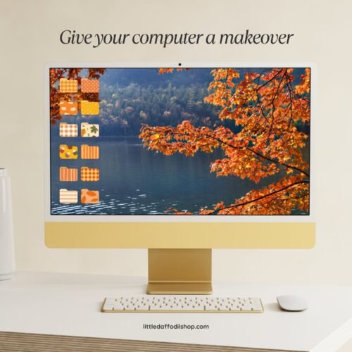 12 Cute Fall folder icons for Mac & Windows