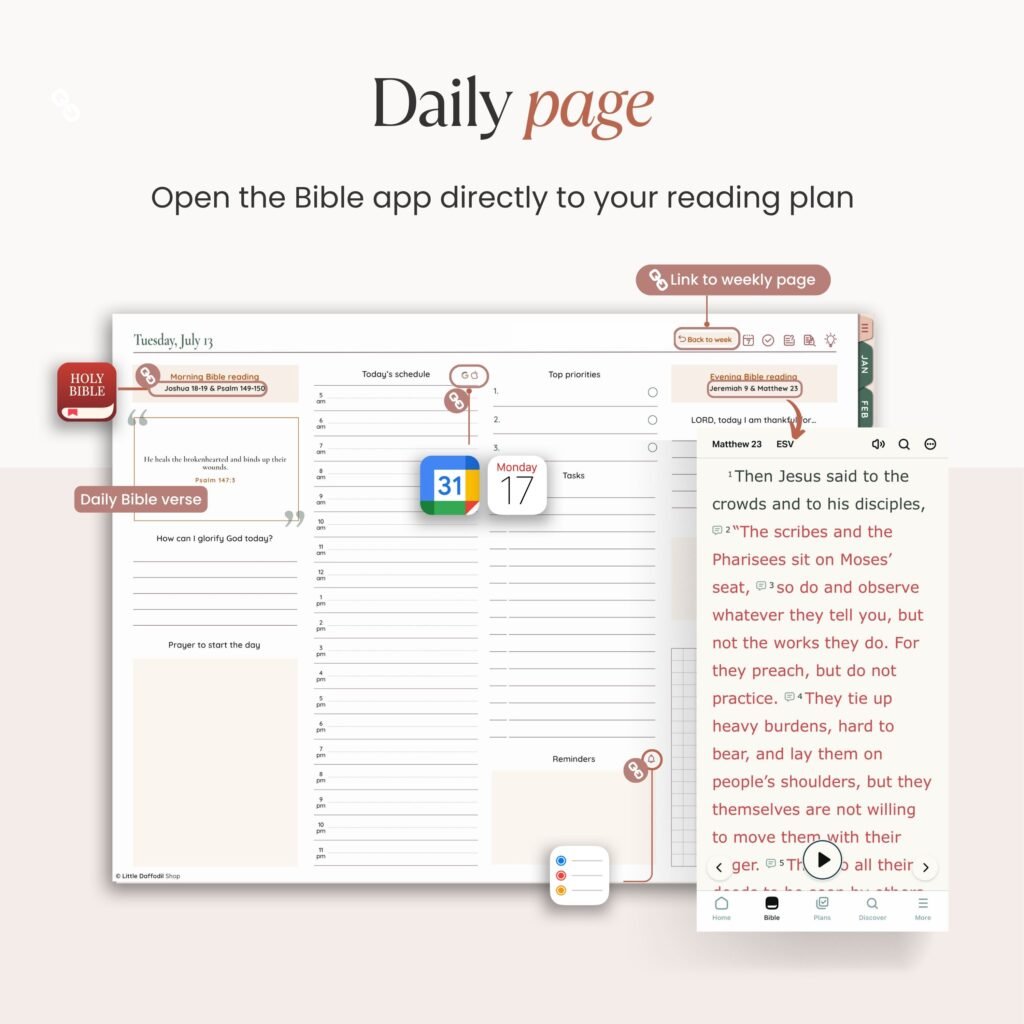 2027 Christian digital Planner