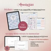 AGAPE Digital Journaling Bible | PEONY