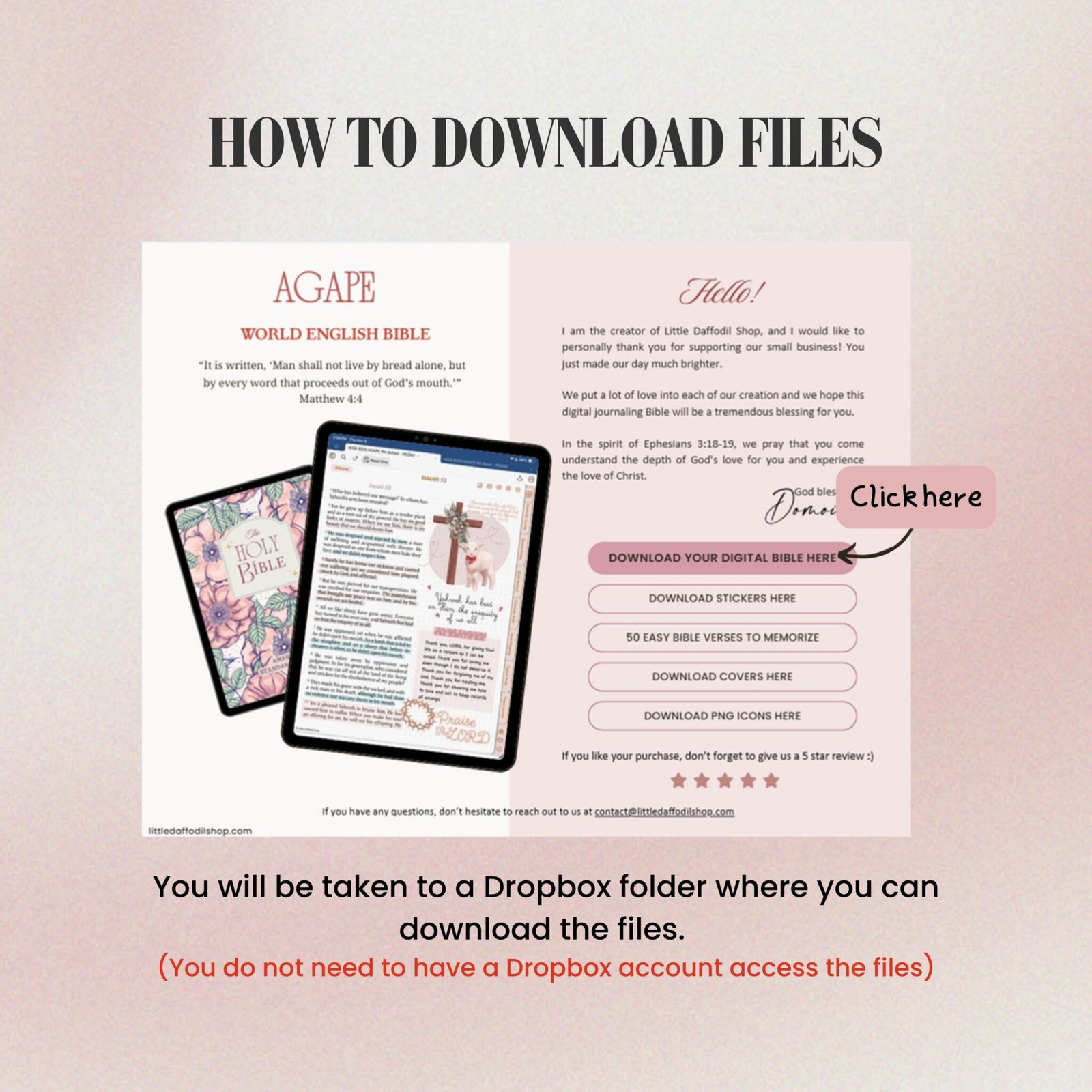 AGAPE Digital Journaling Bible - Image 15