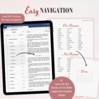AGAPE Digital Journaling Bible | PEONY