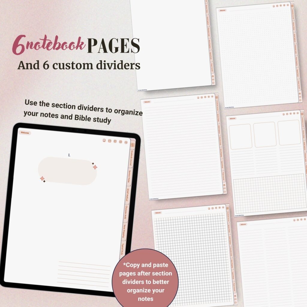 AGAPE Digital Journaling Bible
