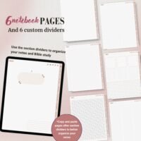 AGAPE Digital Journaling Bible | PEONY