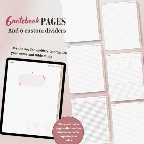 AGAPE Digital Journaling Bible | PEONY