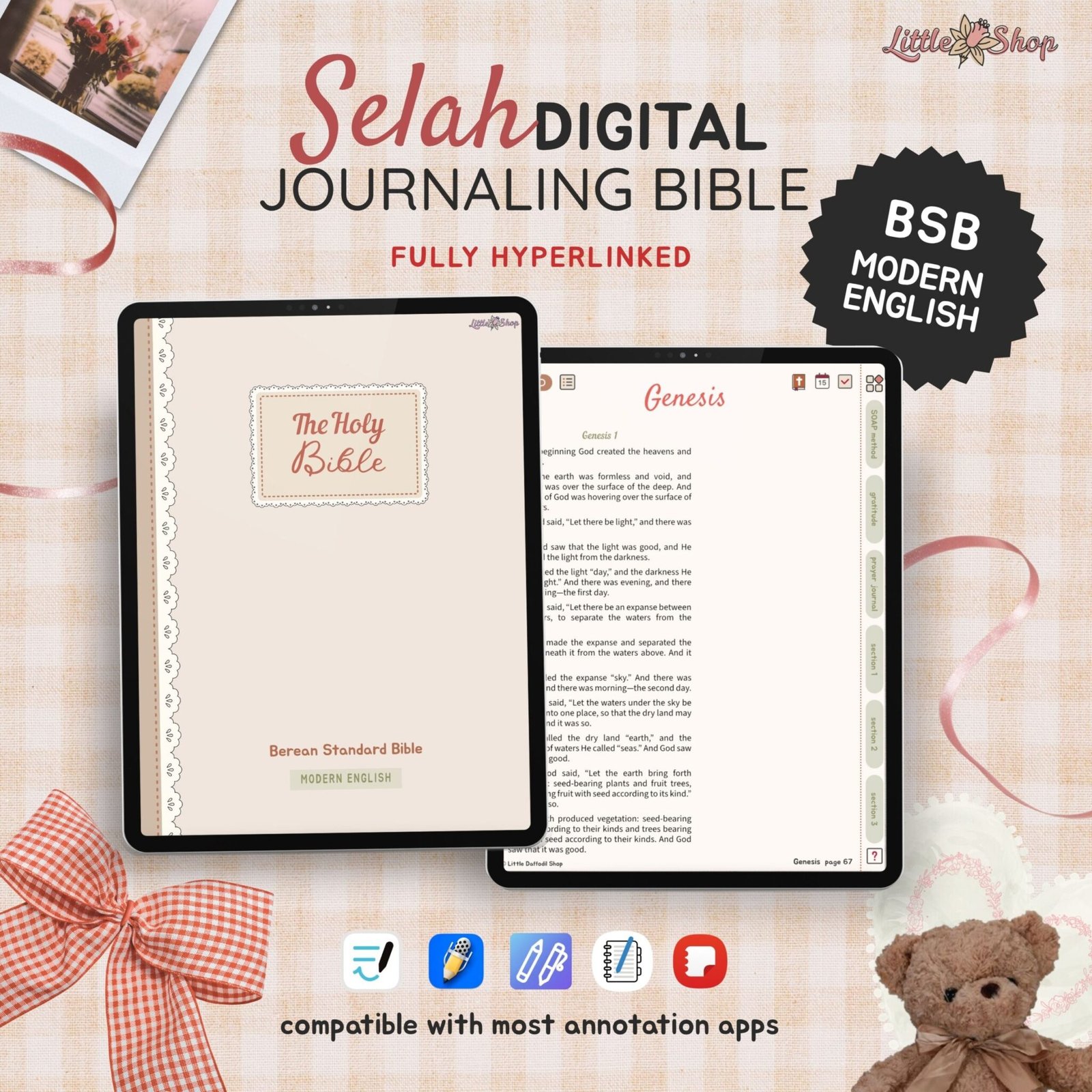 Selah Digital Journaling Bible