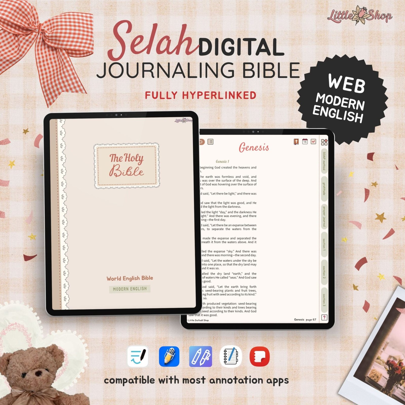 Selah Digital Journaling Bible