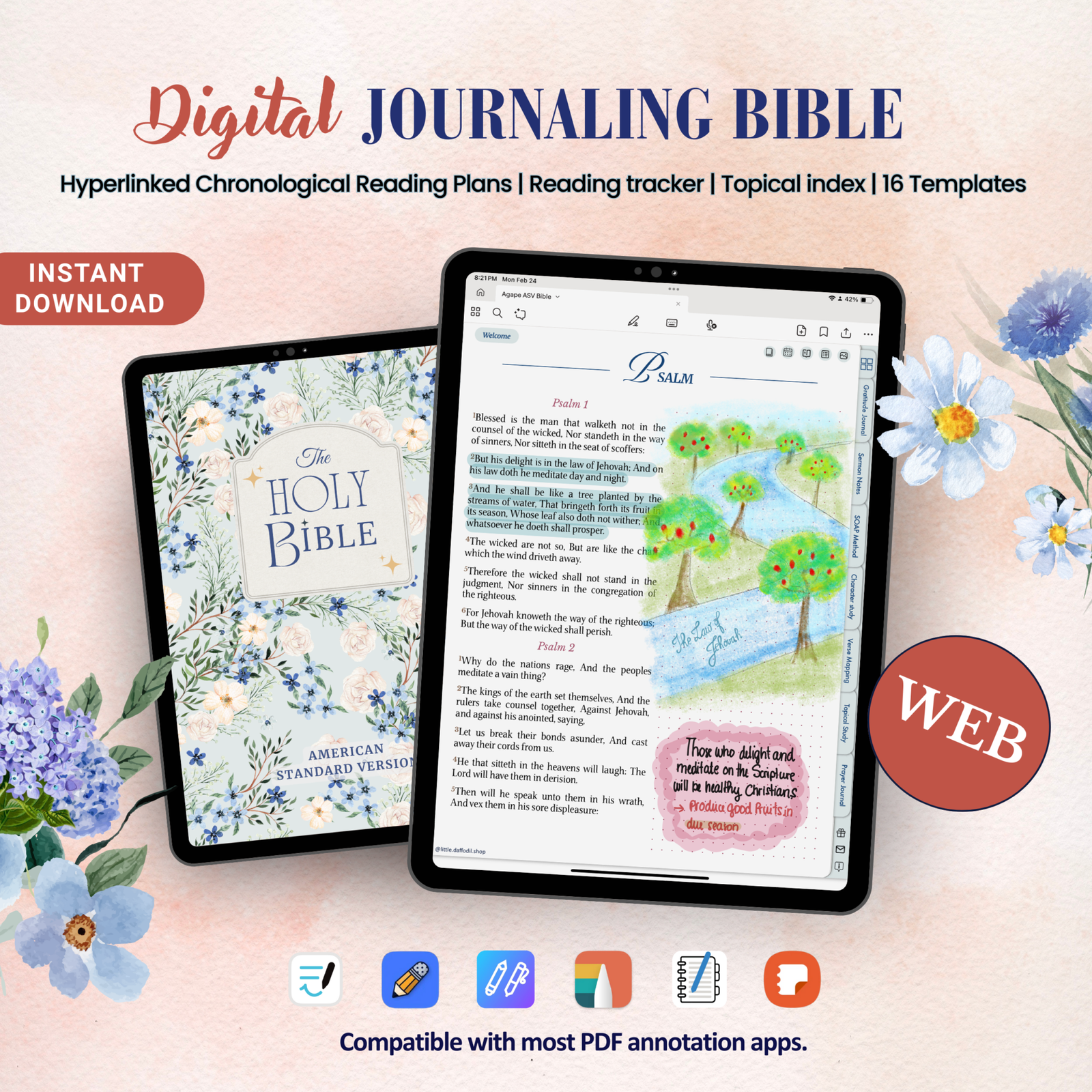 AGAPE Digital Journaling Bible