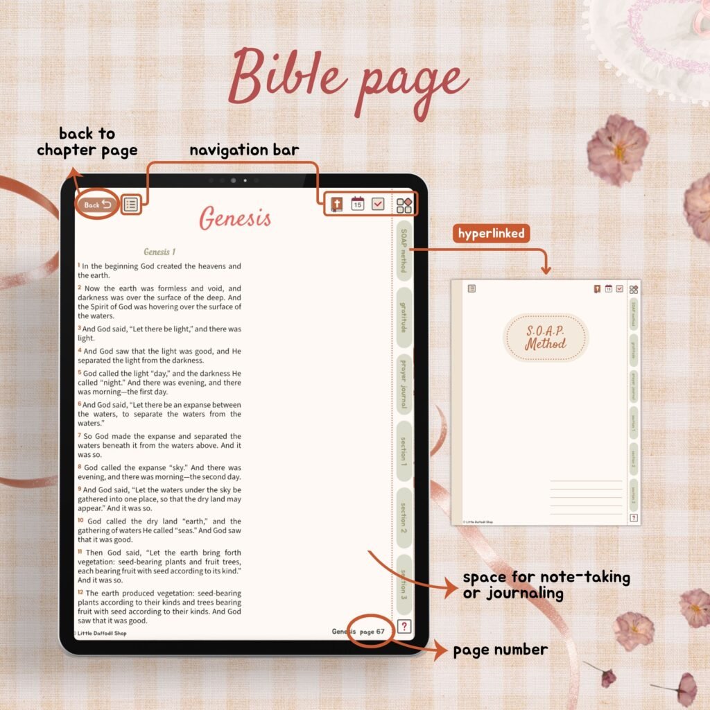 Selah Digital Journaling Bible