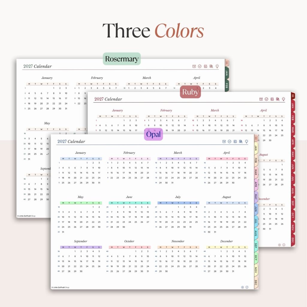 2027 Christian digital Planner